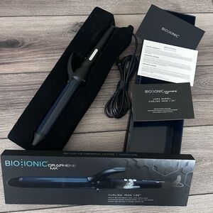 Bio Ionic Graphene Max Curling Iron 1.25 LONG barrel